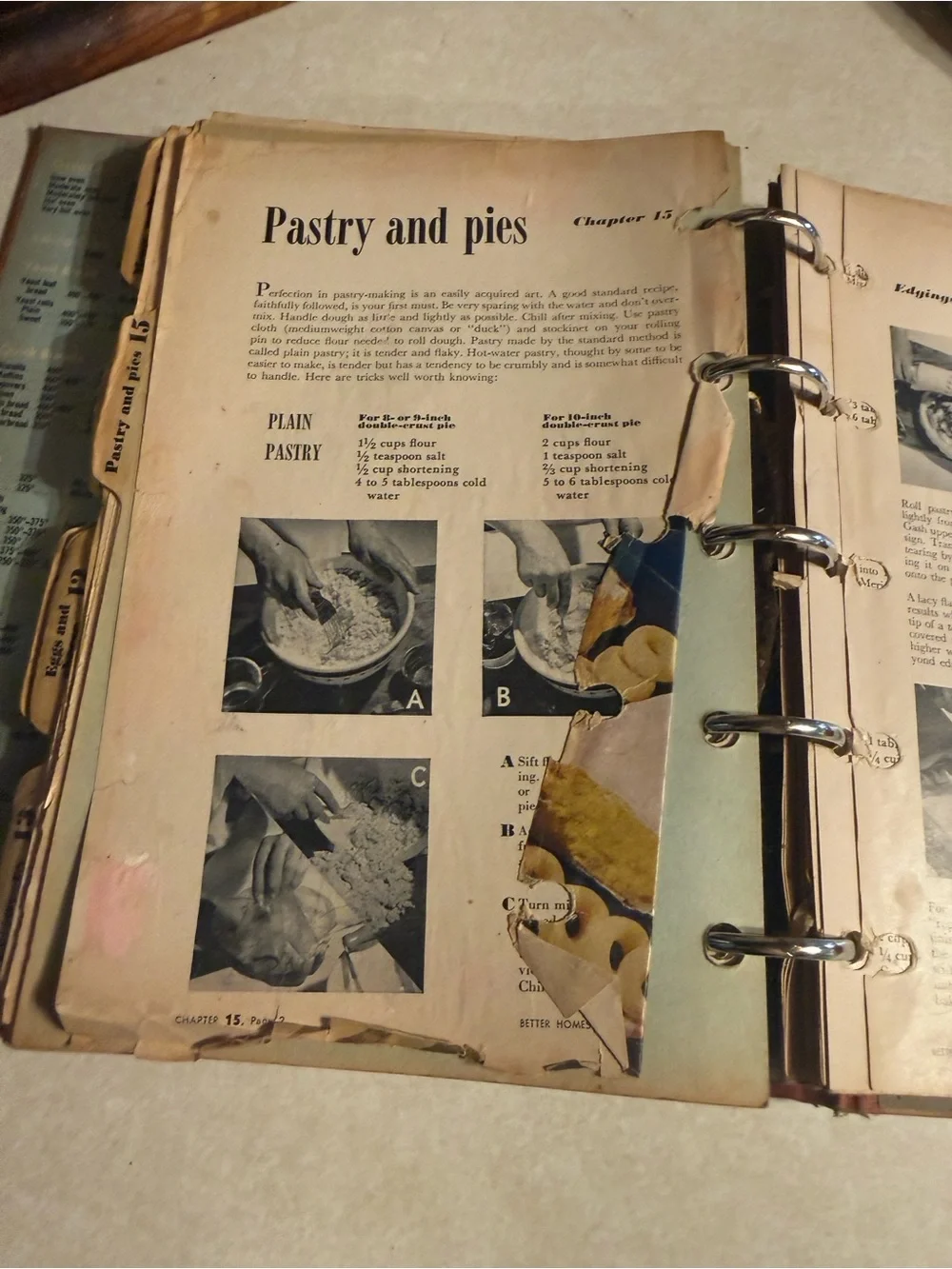 Better homes Cook Book 1949 Vintage Recipes Retro